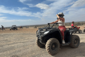 Quad et Diner Spectacle au desert d’Agafay